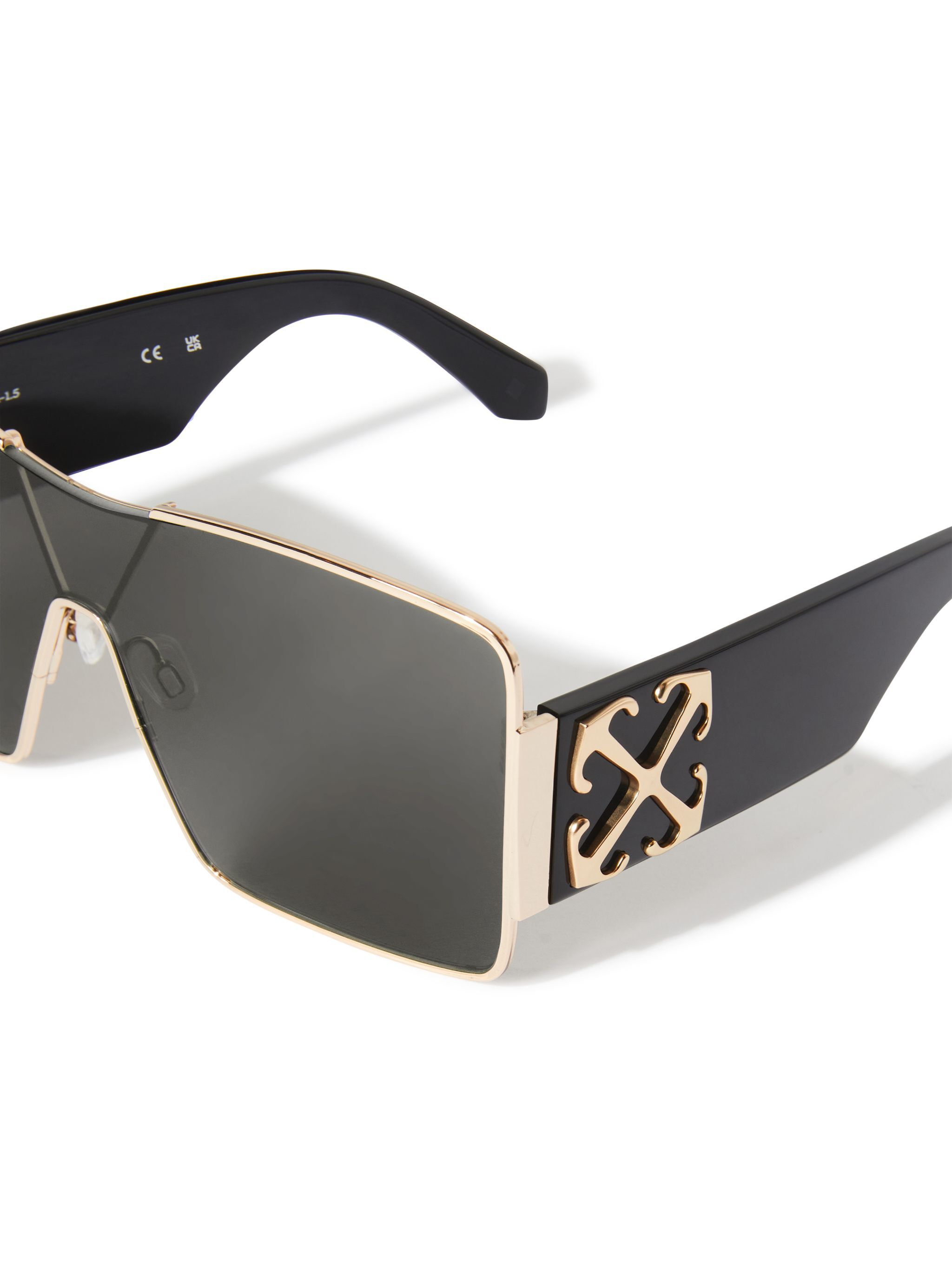 OFF WHITE Aspen Sunglasses BLACK OERI14GS25MET001