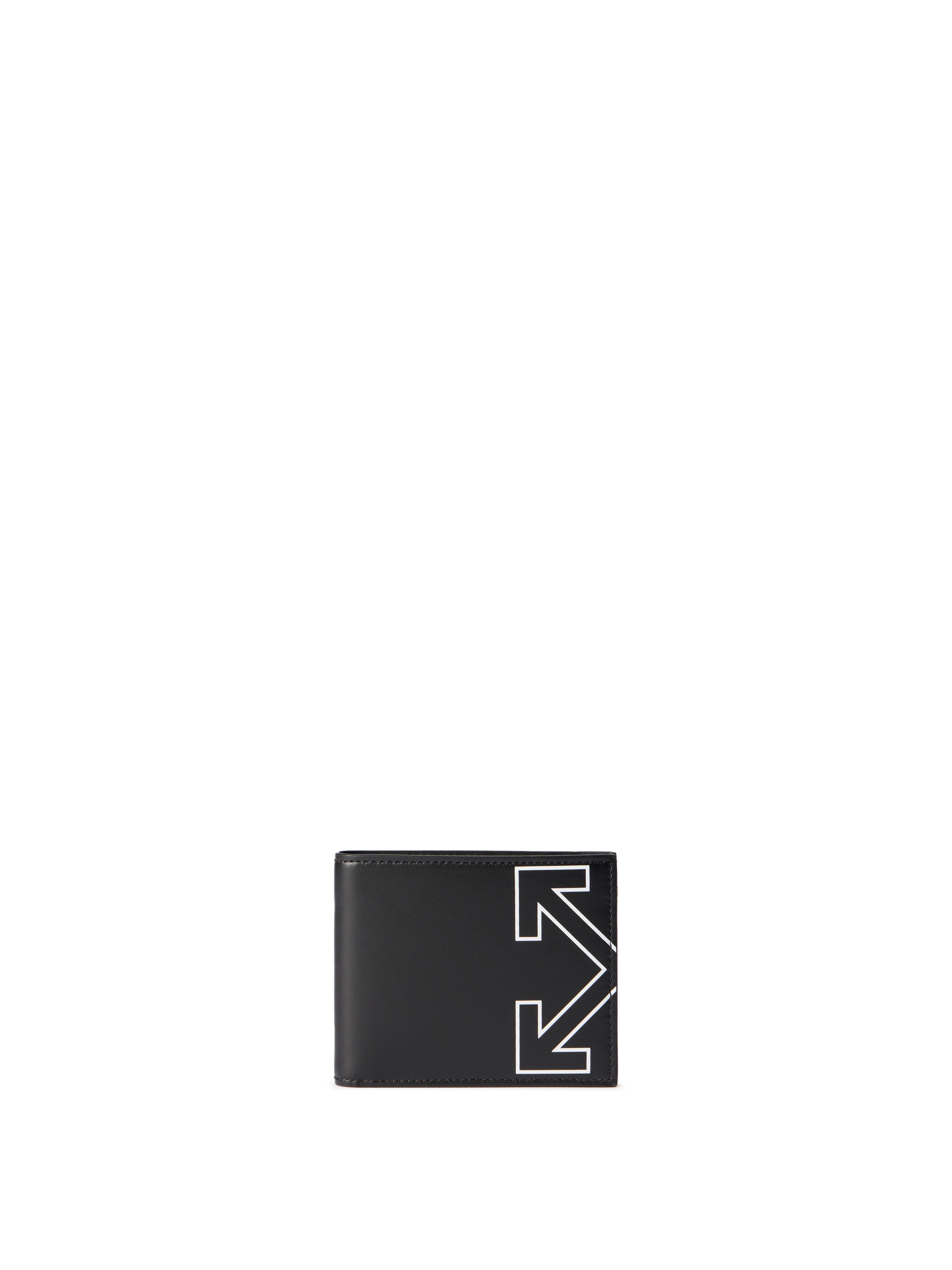 OFF WHITE Heritage Bifold BLACK - WHITE OMNC094C99LEA001