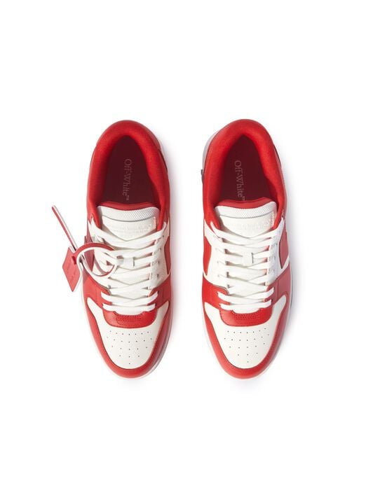 OUT OF OFFICE SNEAKER AUS KALBSLEDER OFF WHITE OUT OF OFFICE SNEAKER AUS KALBSLEDER ROT OMIA189F24LEA003