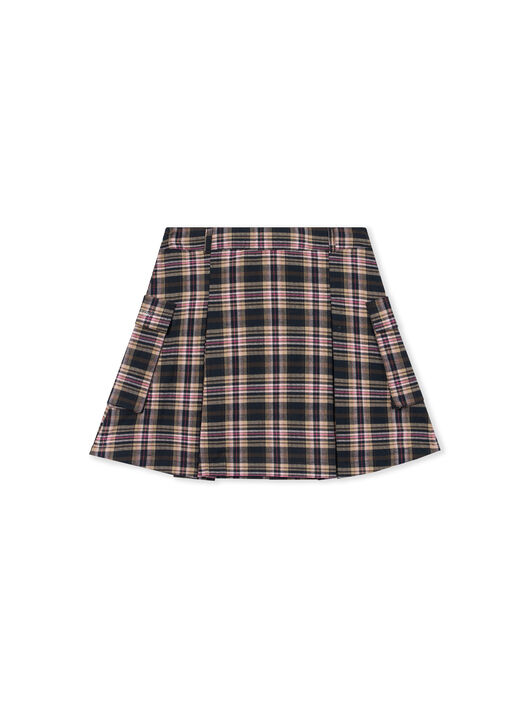 Logo Flannel Skirt OFF WHITE Logo Flannel Skirt BLUSH 44GCY003F26F001