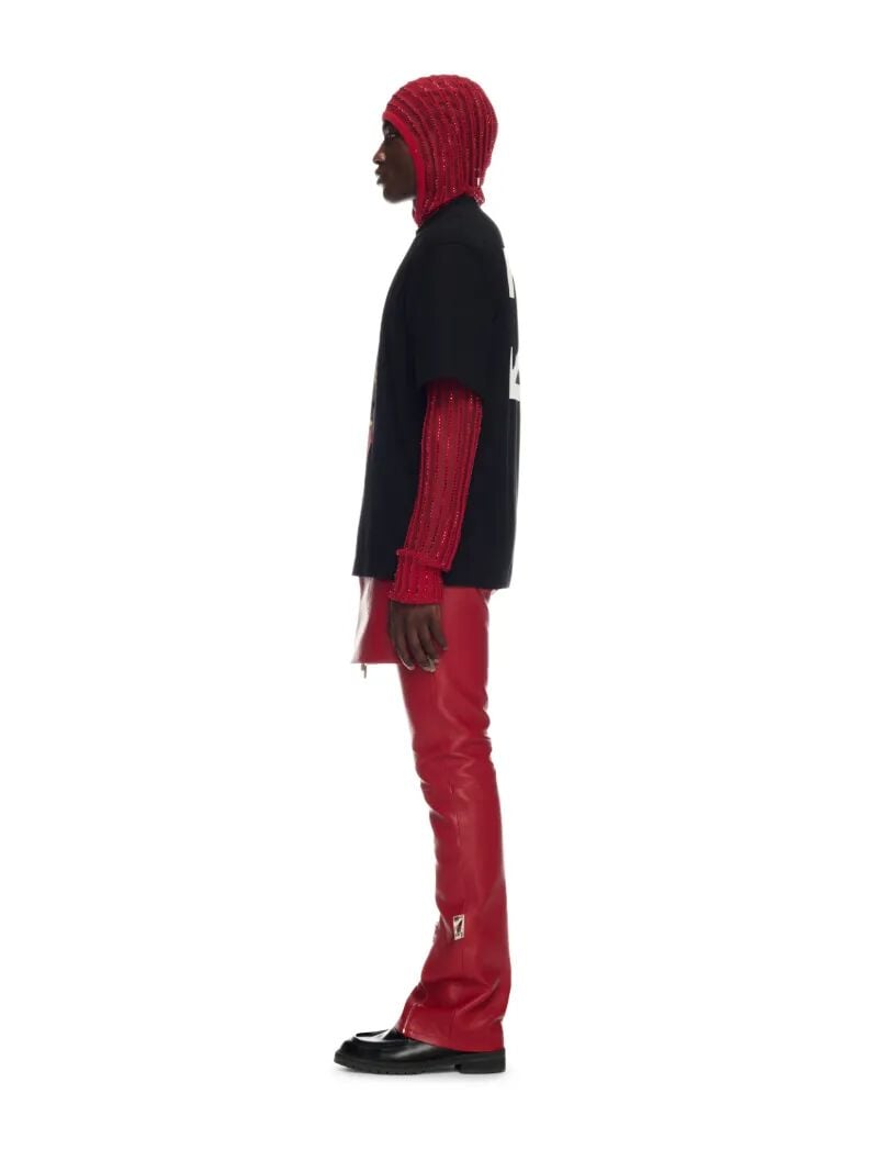 OFF WHITE Schwarzes Nana T-Shirt Mit Pfeil  OMAA120Z25JER002
