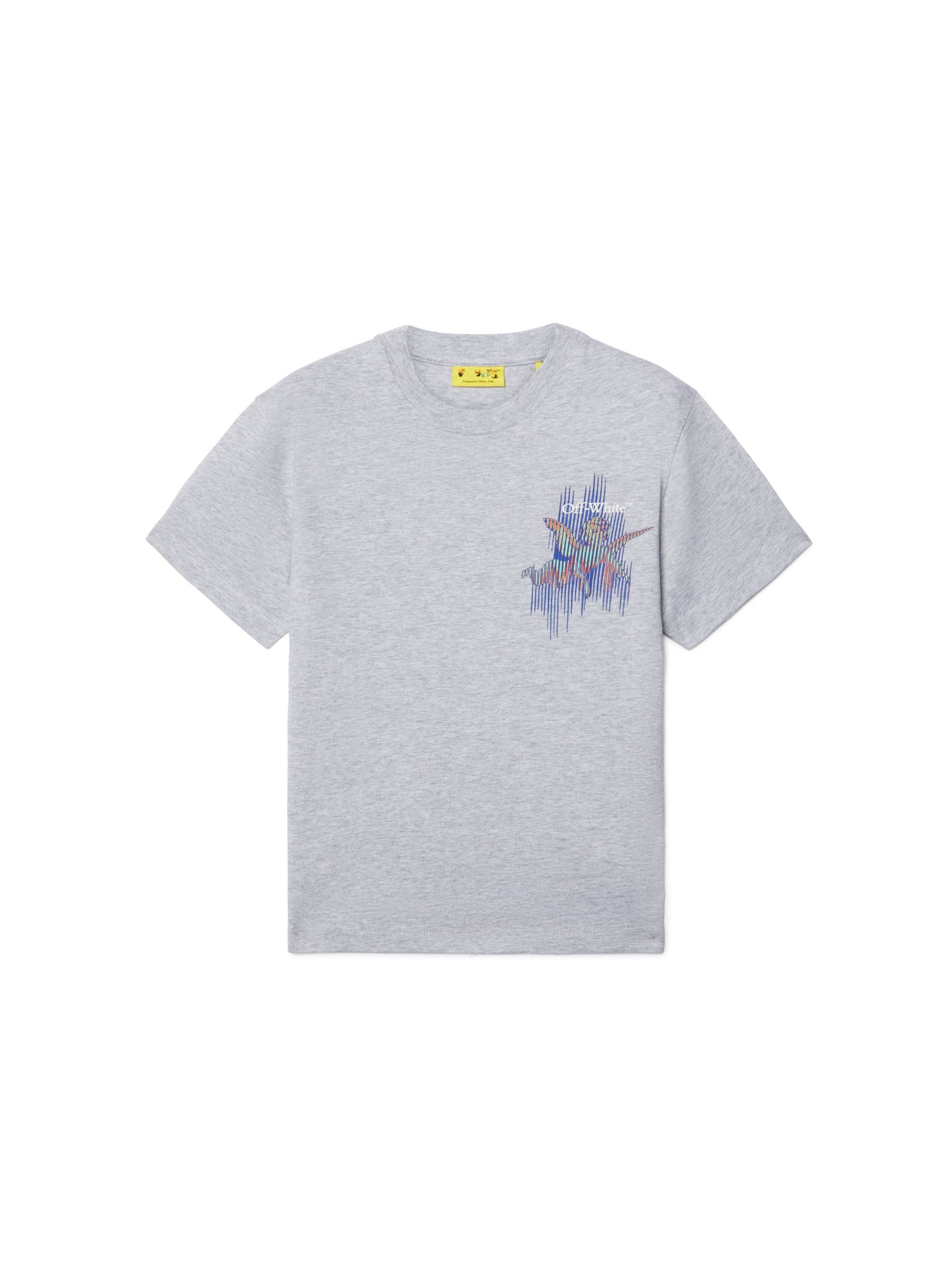 OFF WHITE Putti T-Shirt GREY OBAA002S25JER007