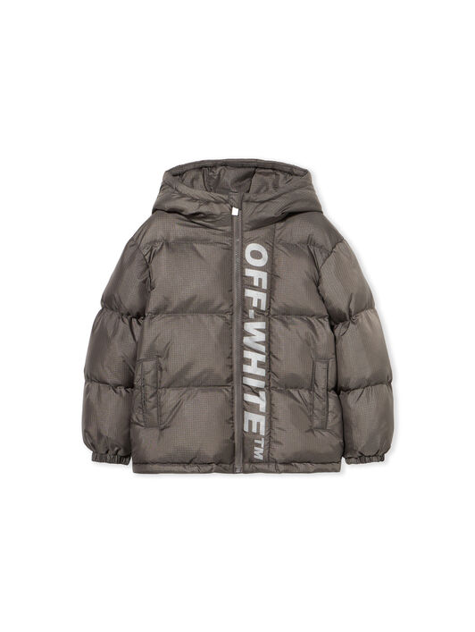Ripstop Puffer Jacket OFF WHITE Ripstop Puffer Jacket DARK GREY - REFLECTIVE OBEJ002F25FAB001