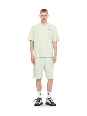OFF WHITE Type Diagonal Skate Sweatshorts FADE OUT MINT 44MCI013S26F00B