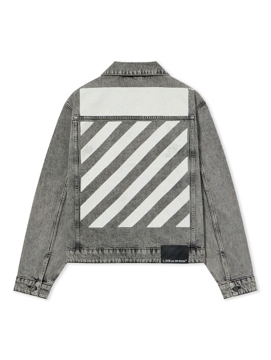 LAB L/AB Trucker Denim Jacket SMOKE FADE 44LABF26D101