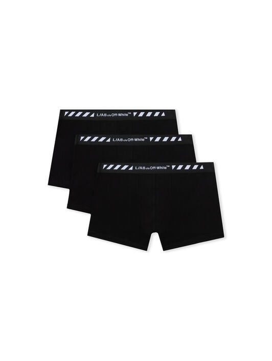 LAB L/AB Diags Pouch Trunks - 3 Pack BLACK LAB9200062