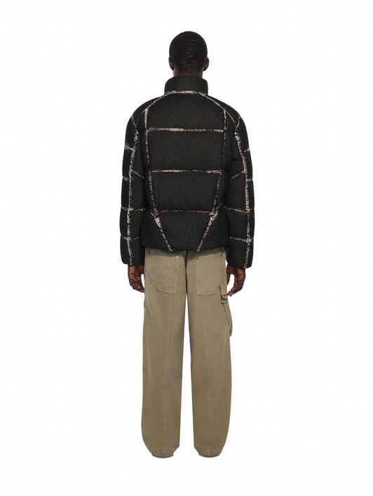 Bookish Racing Puffer Jacket OFF WHITE Bookish Racing Puffer Jacket HIGHLIGHTED BLACK 44MED06DF26D001