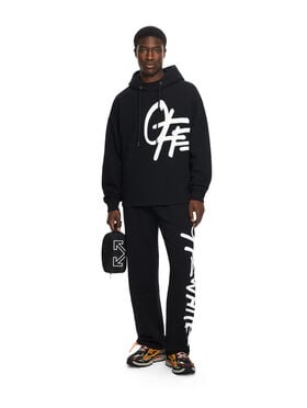 OFF WHITE Spray Logo Sweatpant BLACK 44MCH05AS26F00B