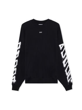 OFF WHITE Spray Can Arrow Skate Sweatshirt BLACK 44MBA054F5001