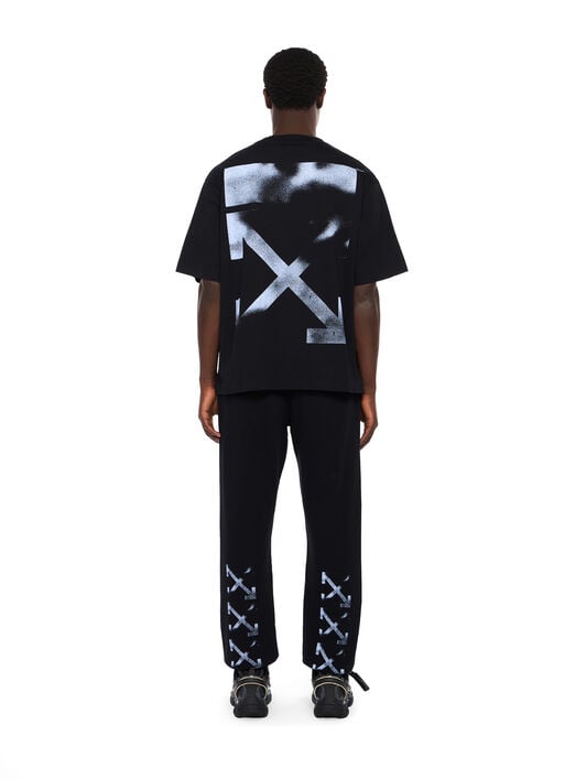 Stencil Arrow Skate Logo T-Shirt OFF WHITE Stencil Arrow Skate Logo T-Shirt BLACK - CLOUDY OMAA120F25JER00D
