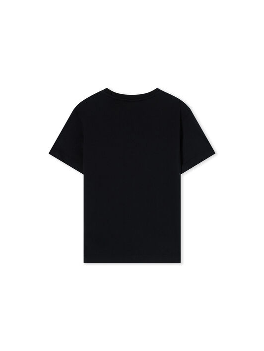 Big Bookish Stamp Short Sleeve T-Shirt OFF WHITE Big Bookish Stamp Short Sleeve T-Shirt BLACK 44BAA002F26J001