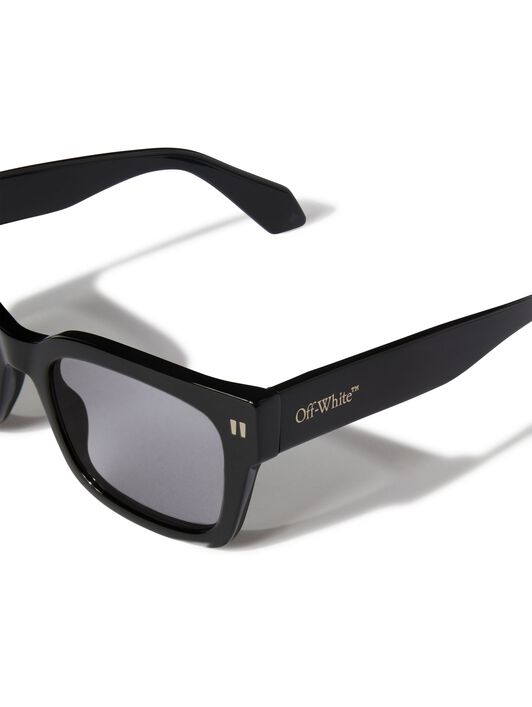 OFF WHITE Schwarz/Dunkelgraue Midland Sonnenbrille SCHWARZ OERI108C99PLA001
