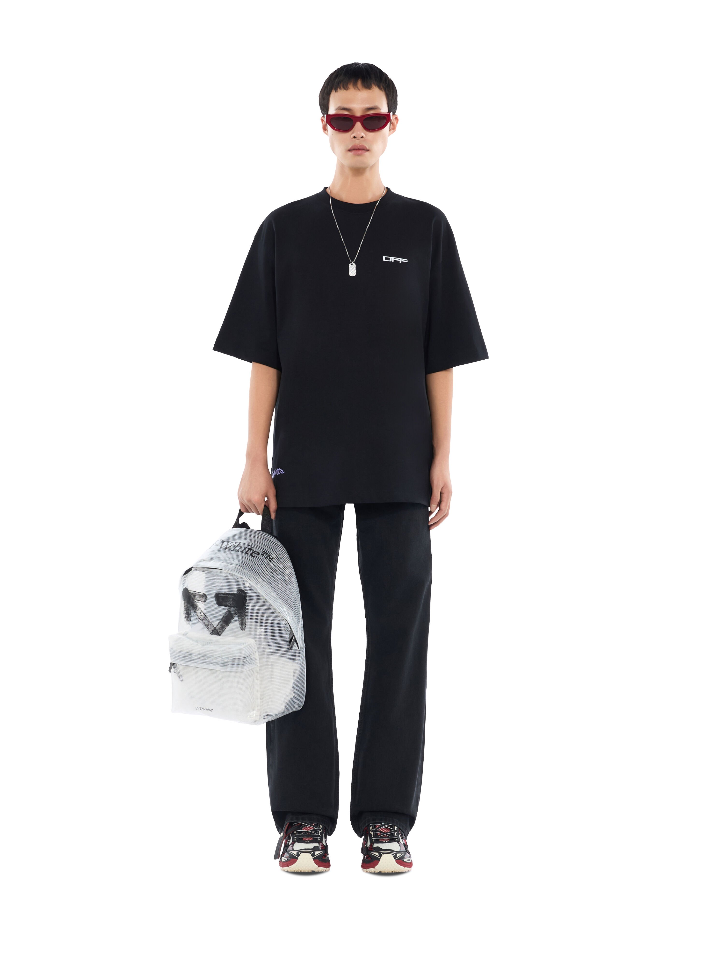 Archigeography Arrow Skate T-Shirt OFF WHITE Archigeography Arrow Skate T-Shirt BLACK 44MAA120F26J008