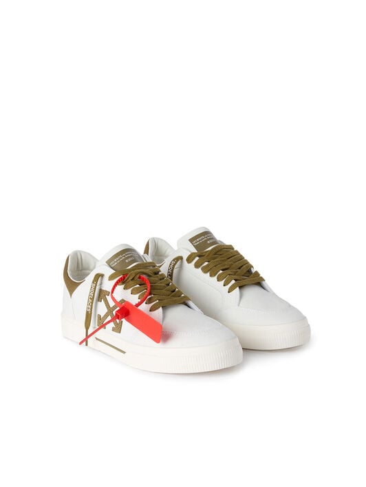 Vulcanized Low Sneakers OFF WHITE Vulcanized Low Sneakers WHITE/M.GREEN OF05775301