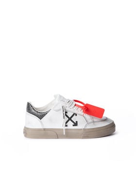 OFF WHITE Vulcanized Low Worn Out Sneakers VINTAGE WHITE/BLACK OF06386001