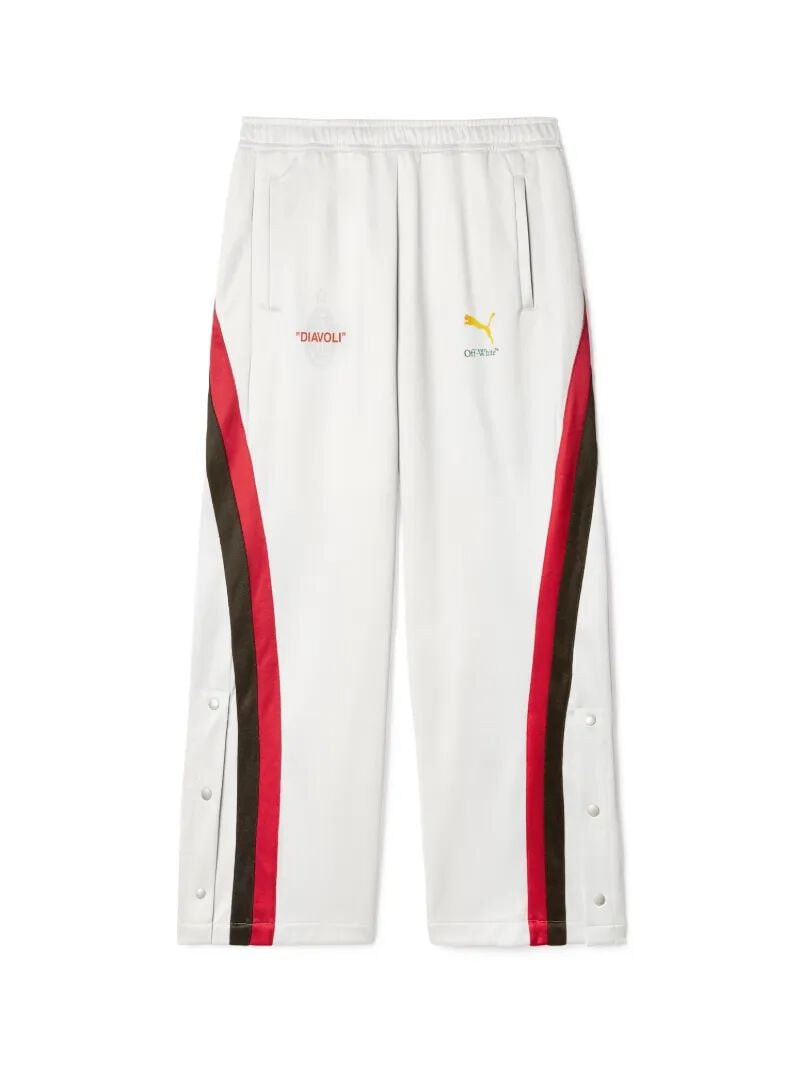 OFF WHITE Acm X Puma Track Pant Silver - Red - Black  OMCJ03AT25FAB001