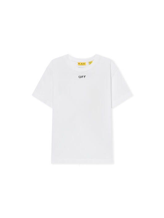 OFF WHITE Arrow Paint Tee S/S WHITE 44BAA002S26J006