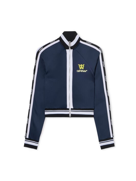 Track Top Serena Jacket OFF WHITE Track Top Serena Jacket BLUE IRIS-LIME OWBD006F25JER001