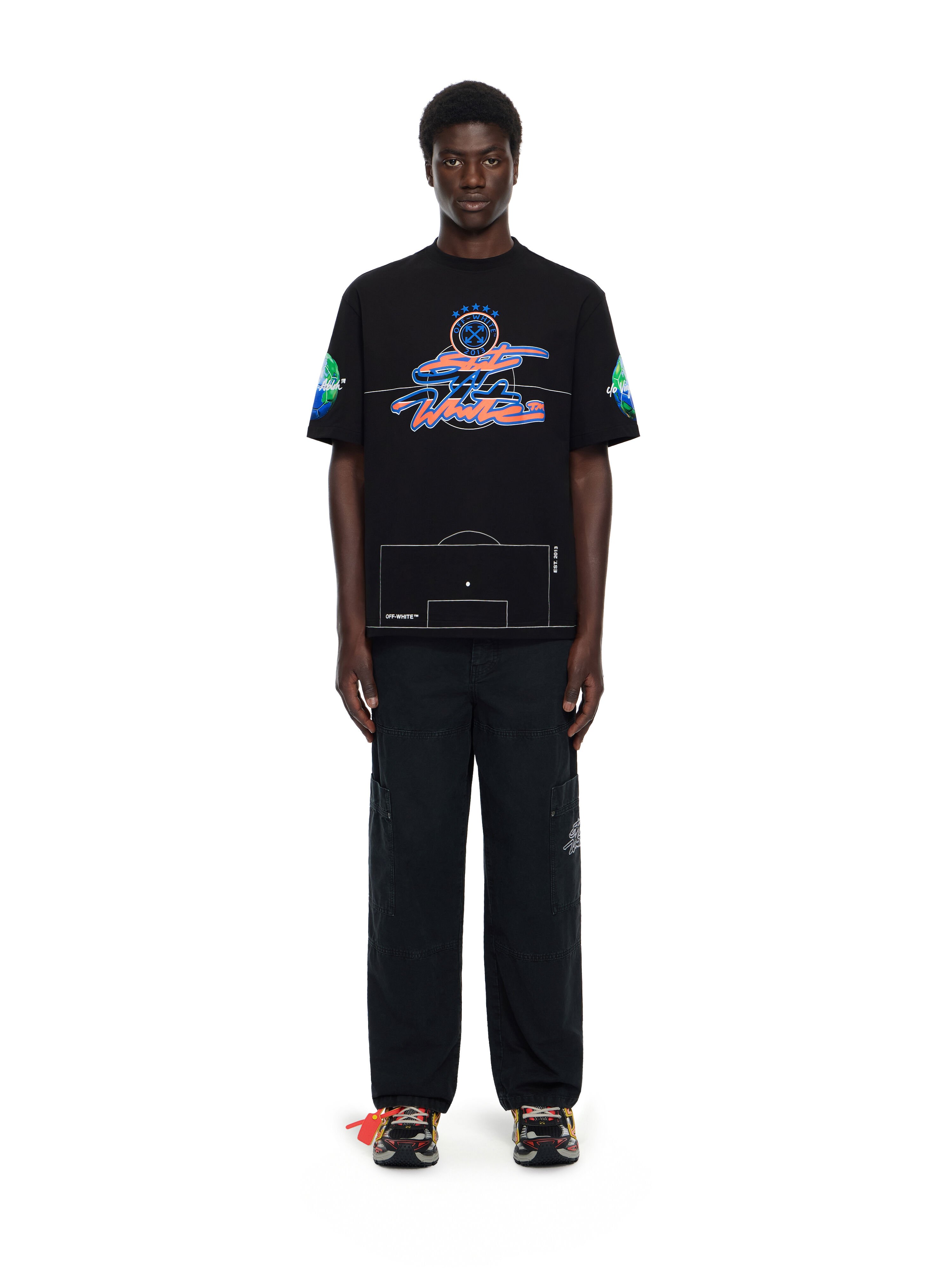Soccer '26 Arrow Skate T-shirt OFF WHITE Soccer '26 Arrow Skate T-shirt WHITE 44MAA120G26J002