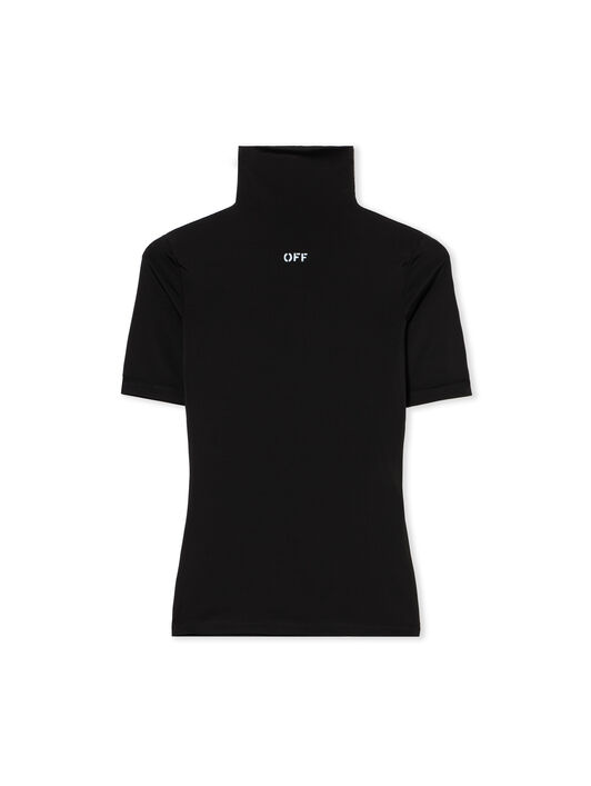 OFF WHITE Off Stamp Sec Skin S/S Turtl Black-White 2AD137C99JER003