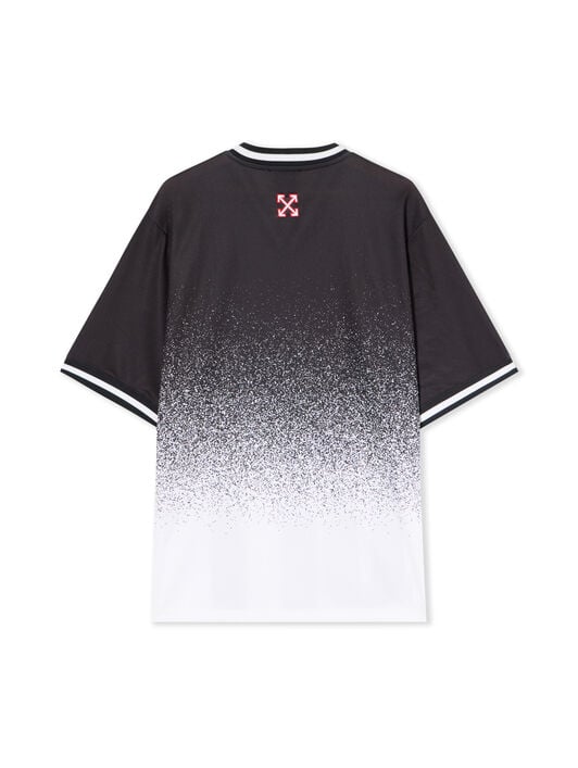 Big Off Gradient Soccer Tee OFF WHITE Big Off Gradient Soccer Tee BLACK - WHITE OMAD00SF25JER004