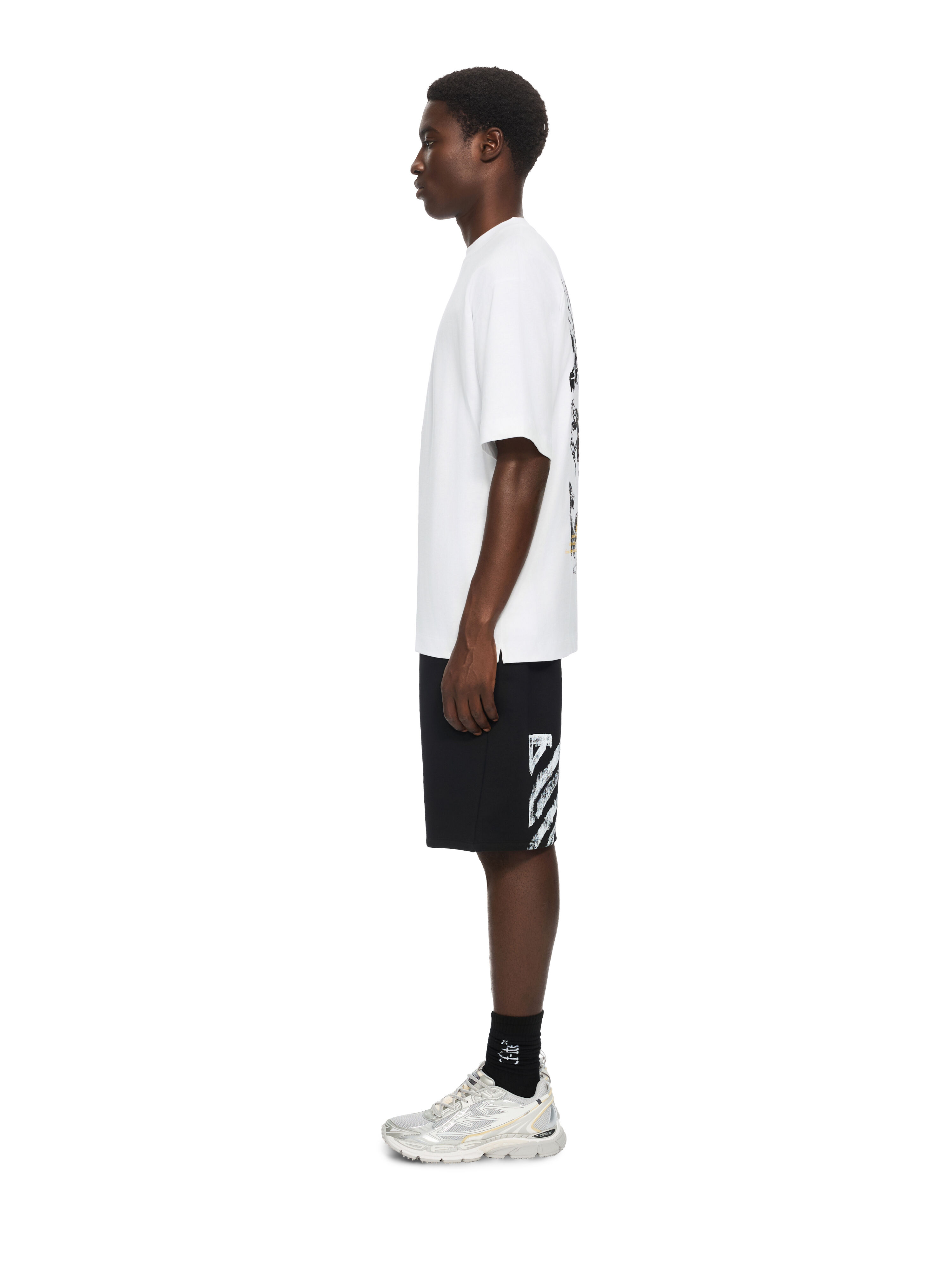 Mercy Scribble Skate T-Shirt OFF WHITE Mercy Scribble Skate T-Shirt WHITE 44MAA120F26J011