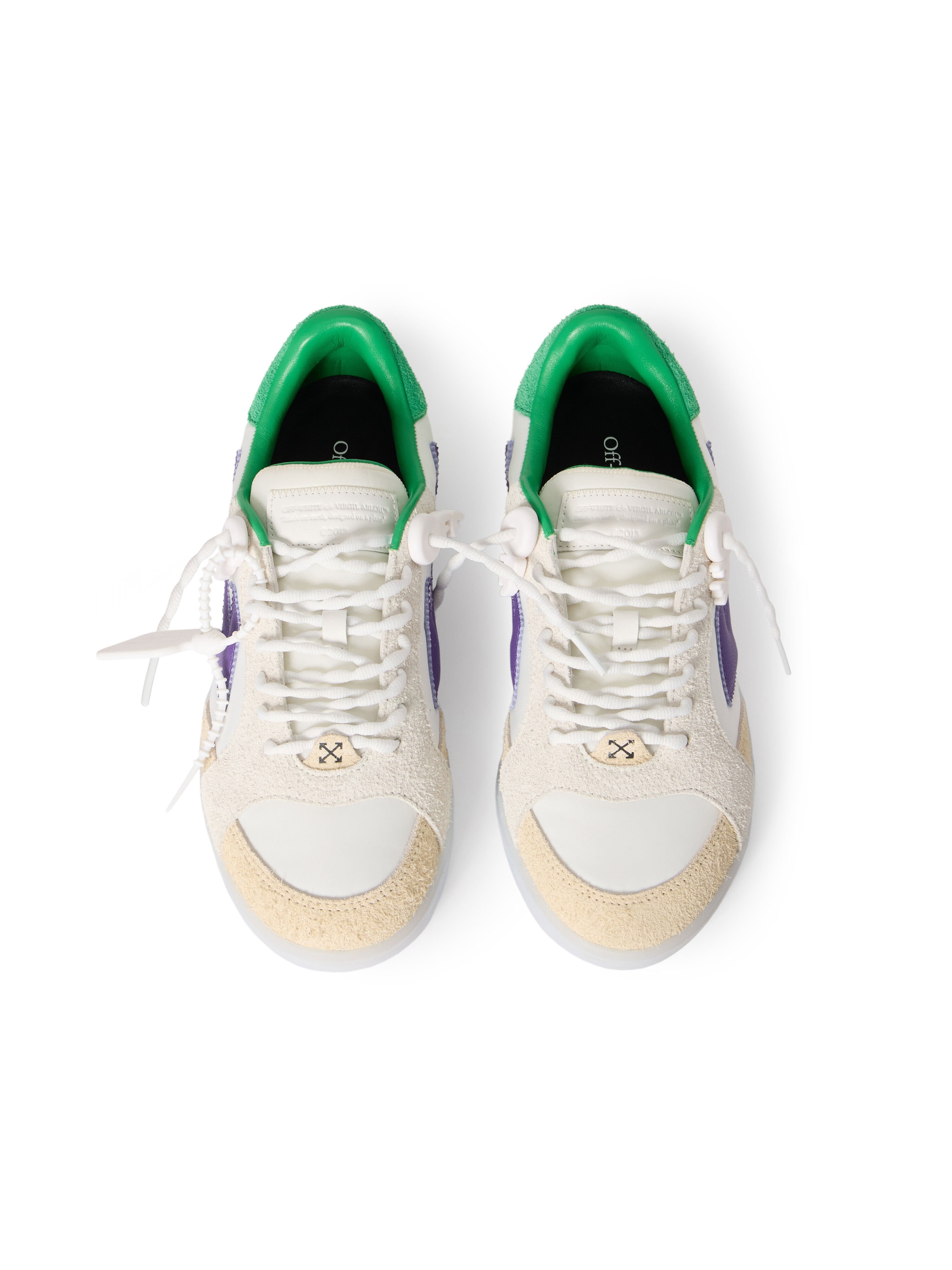 OFF WHITE New Slim Sneaker WHITE - PURPLE OWIA28NS26FAB002