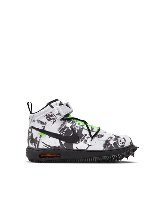 Nike AF1 Mid Grim Reaper c/o Off-White™️ OFF WHITE Nike AF1 Mid Grim Reaper c/o Off-White™️ SCHWARZ OMIA297T24LEA001