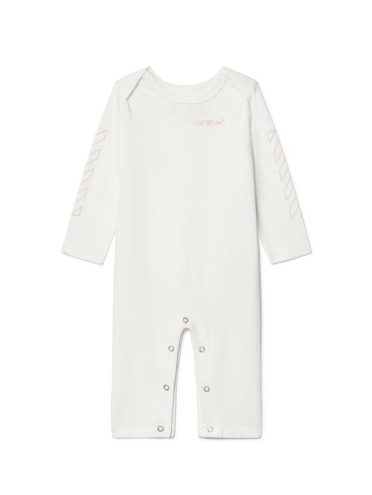 OFF WHITE Diagonal Bookish One-Piece WHITE OGXG001S25JER001