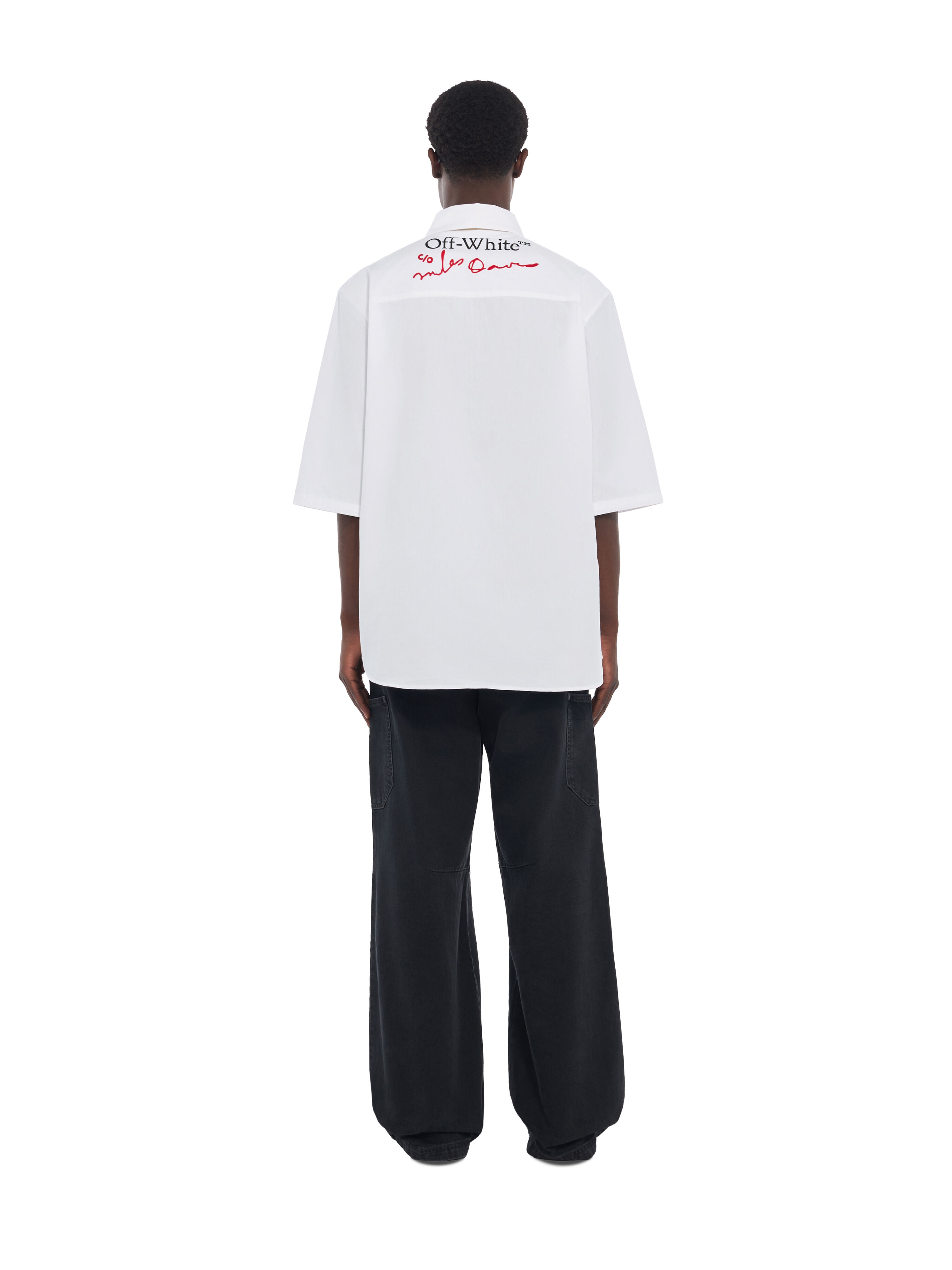 Miles Davis Yesternow Regular Short Sleeve Shirt OFF WHITE Miles Davis Yesternow Regular Short Sleeve Shirt WHITE 44MGA22GW26F001