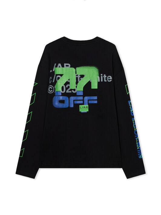 LAB L/AB Off Active Long-Sleeved T-Shirt BLACK 44LABF26T076