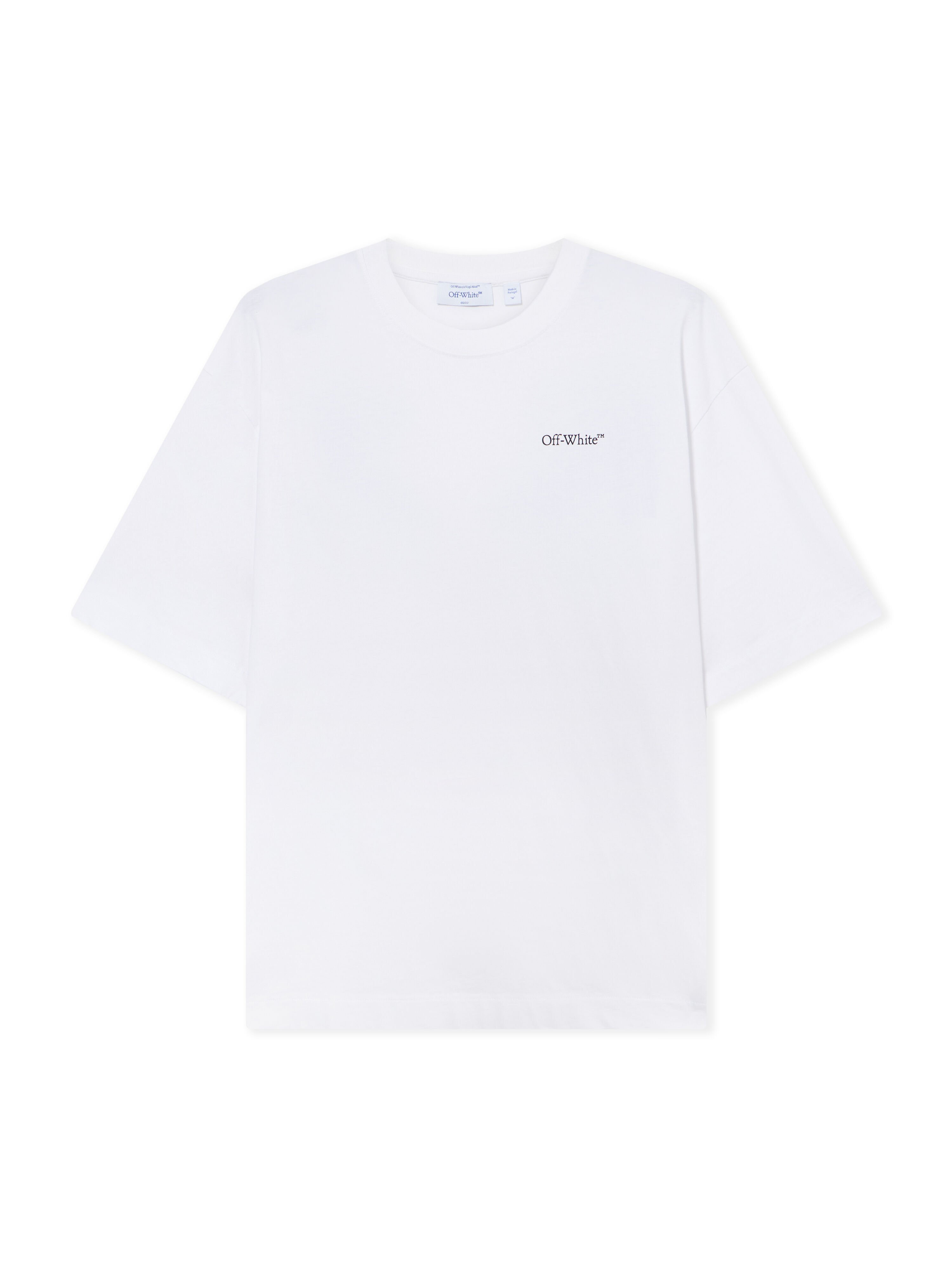 OFF WHITE Half Arrow Skate T-shirt WHITE 44MAA120S26J008