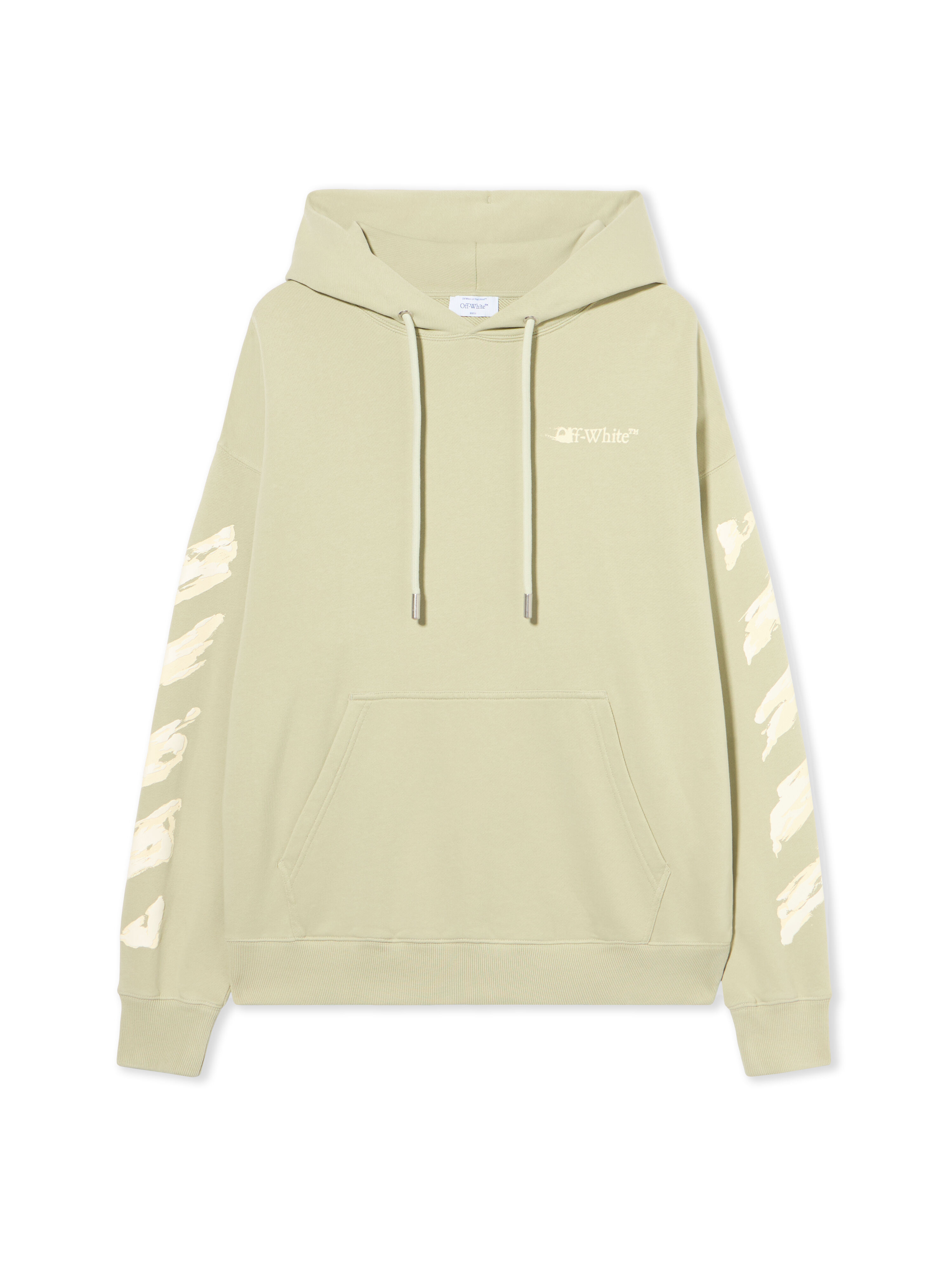 OFF WHITE Ink Arrow Skate Hoodie ALFAALFA - DOUBLE CREAM OMBB085F25FLE00G