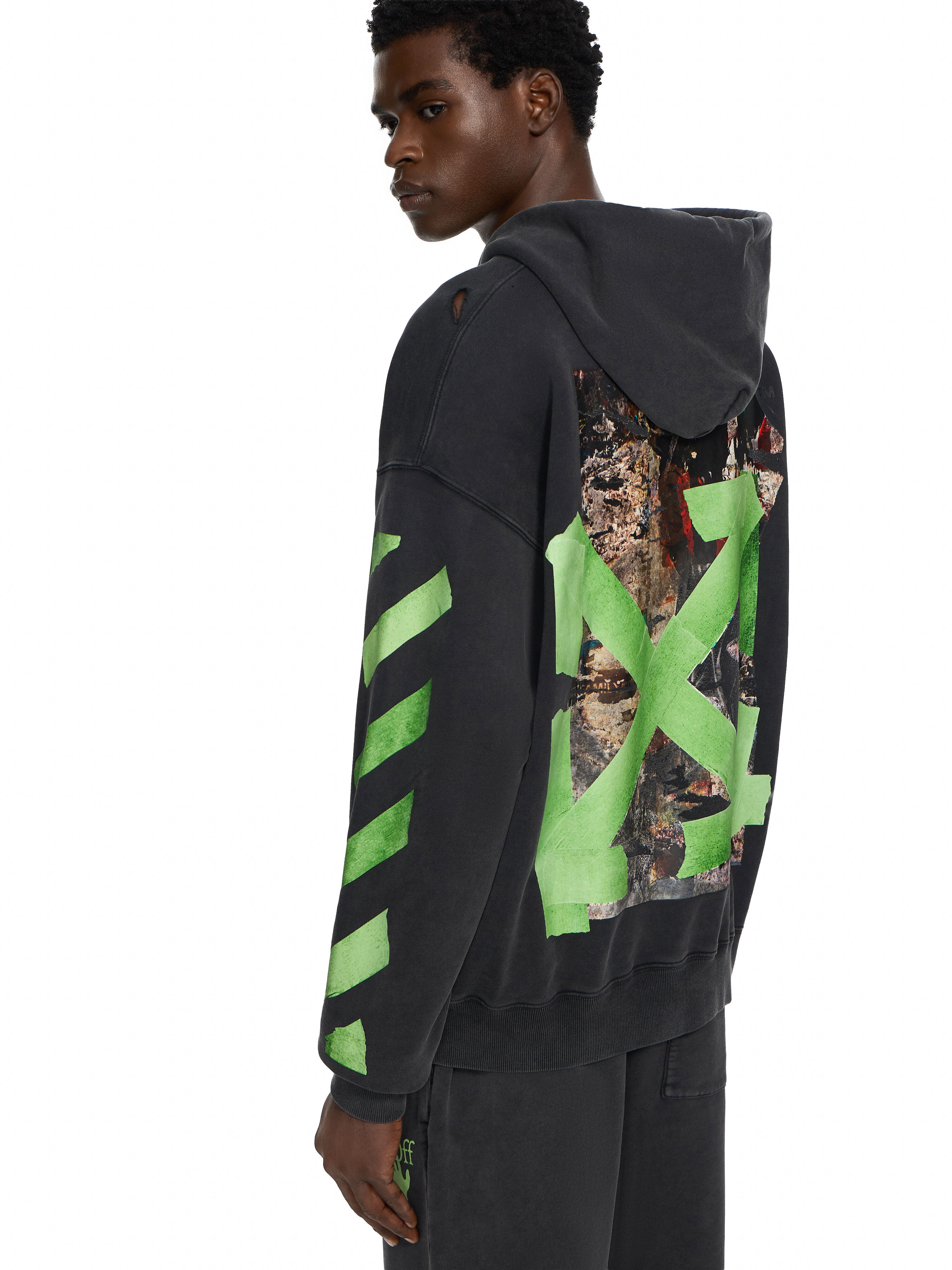Bacco Arrow Skate Hoodie OFF WHITE Bacco Arrow Skate Hoodie GARMENT DYED + FAD 44MBB085F26F00T