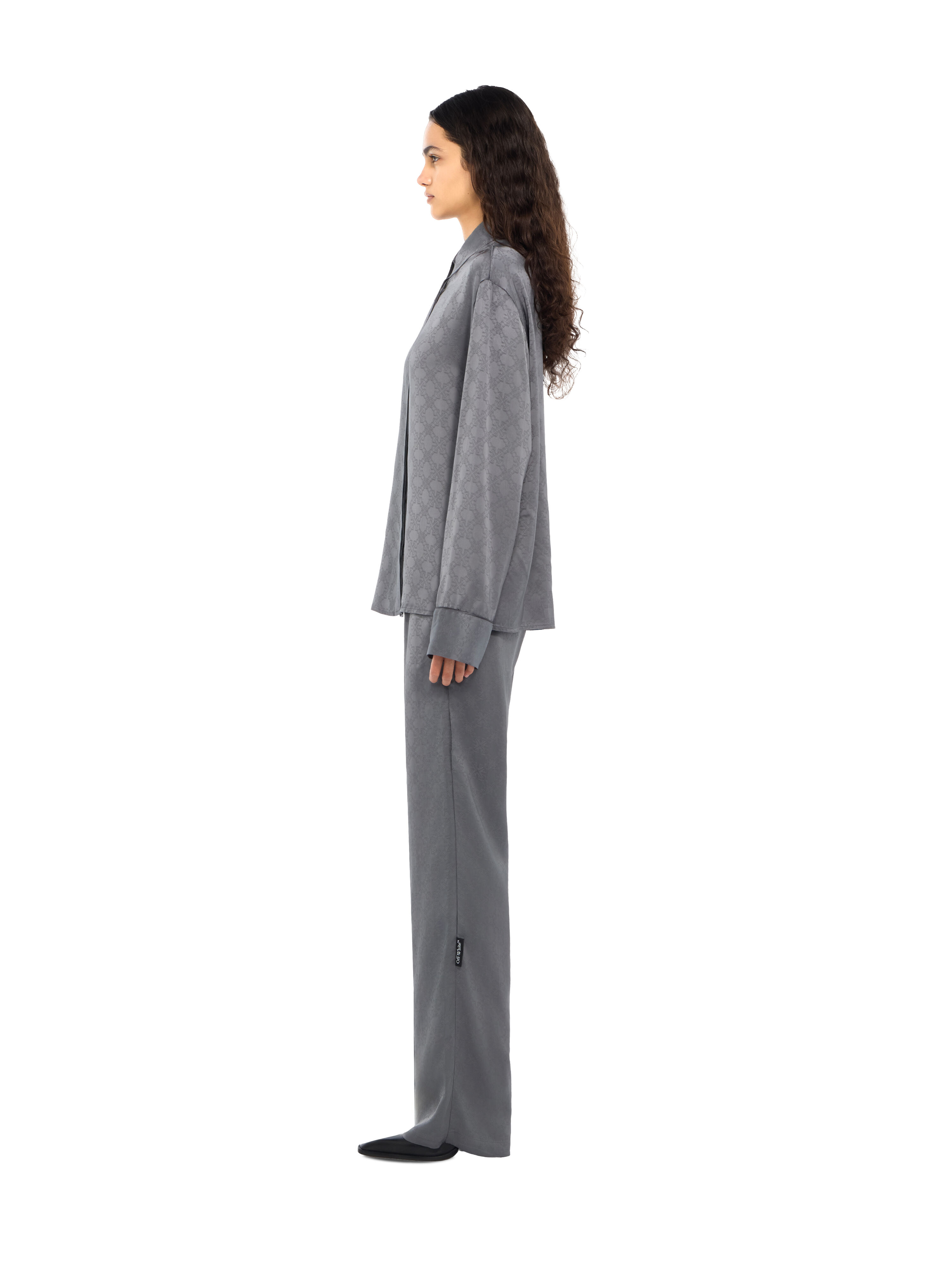 Monogram Jacquard Pants OFF WHITE Monogram Jacquard Pants Rosin Rosin 2FH00526B