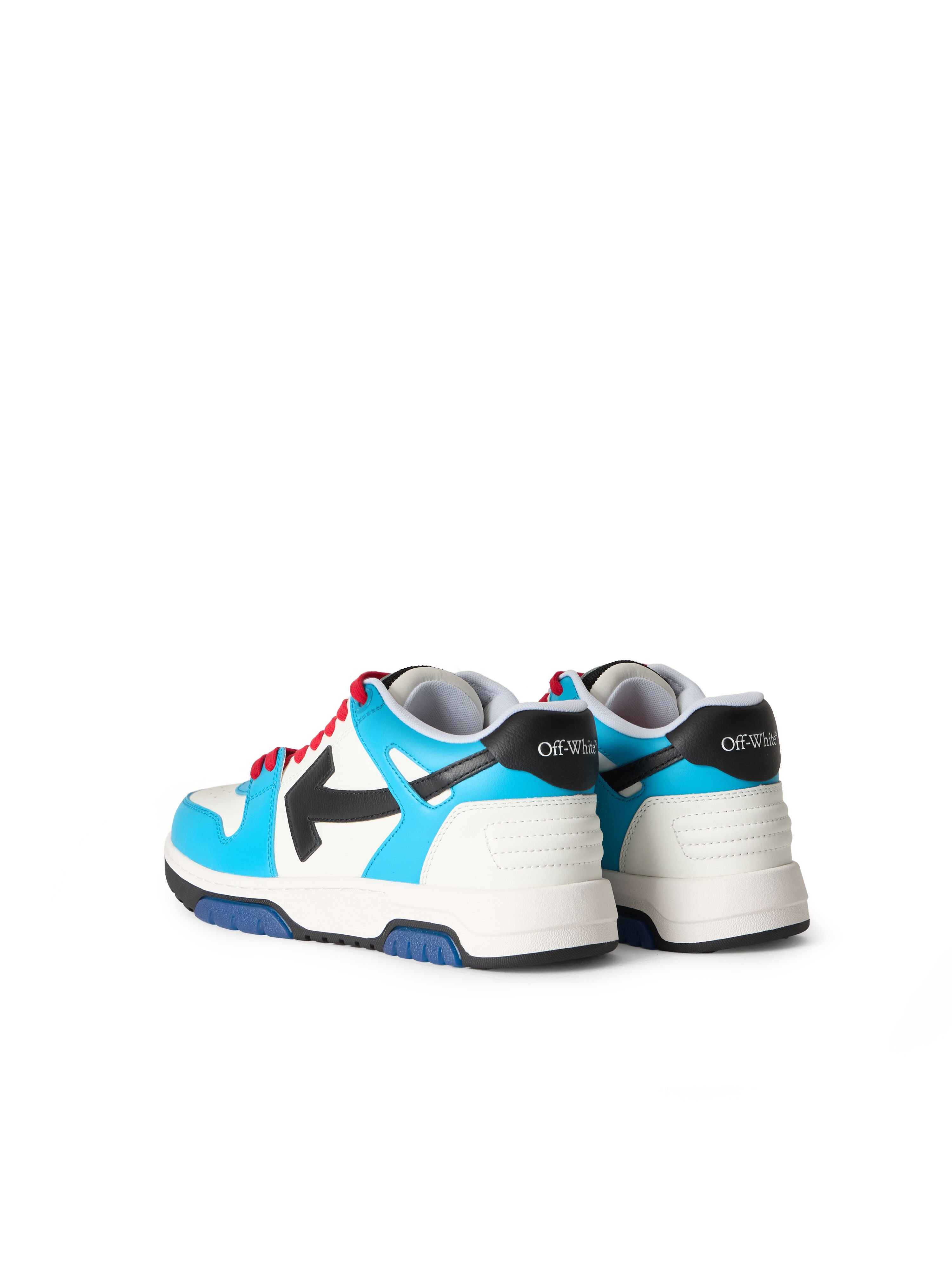OFF WHITE Out Of Office Calf Leather BLUE - BLACK OMIA189G20LEA005