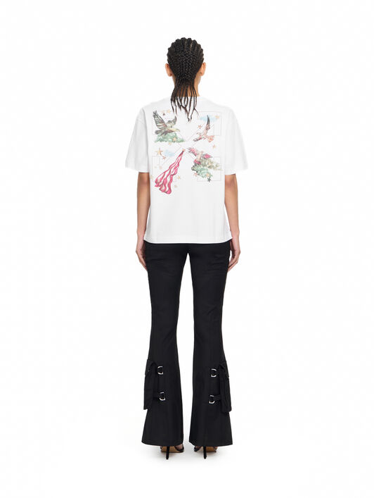 OFF WHITE Dream Arrow Skate S/S Uni White Mayfly 29A00302T