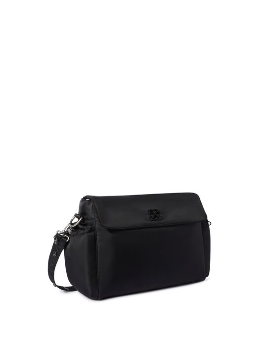 OFF WHITE Jitney Diaper Bag BLACK OBXE001C99FAB001