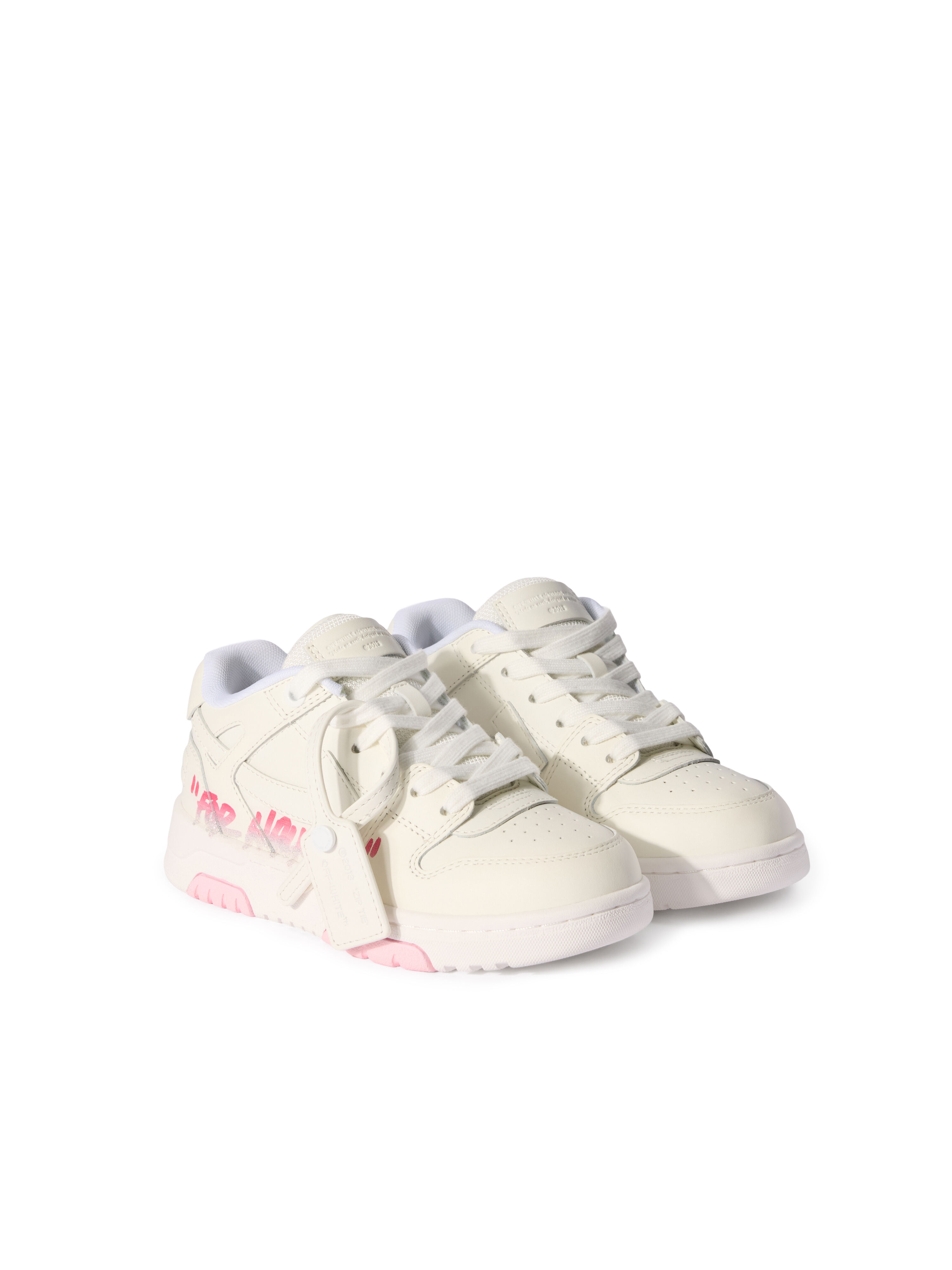 OFF WHITE Out Of Office For Walking Sneakers WHITE - GLITTERED OGIA007F25LEA002