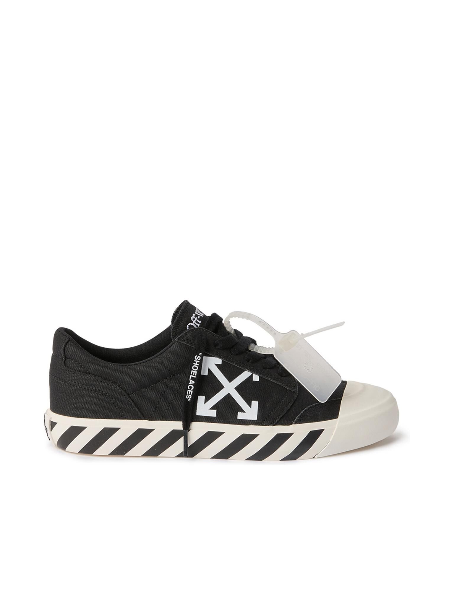 OFF WHITE Vulcanized Undercut Sneakers BLACK/WHITE OWIA28QC99FAB001