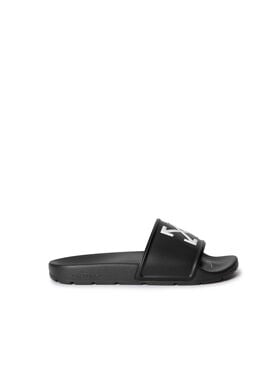 OFF WHITE ARROW SLIDER BLACK - WHITE OWIU003C99MAT001
