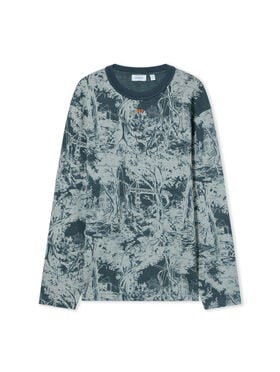 OFF WHITE City Nature Relaxed Long Sleeve T-Shirt CITYNATURE VERSION 44MAB09LF26J001