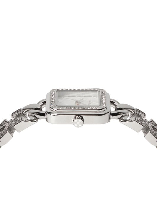 Street Bling Watch OFF WHITE Street Bling Watch Silver OW1L033M