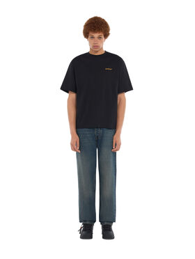 OFF WHITE Measuring Tape Arrow Skate T-Shirt BLACK 44MAA120G5J009