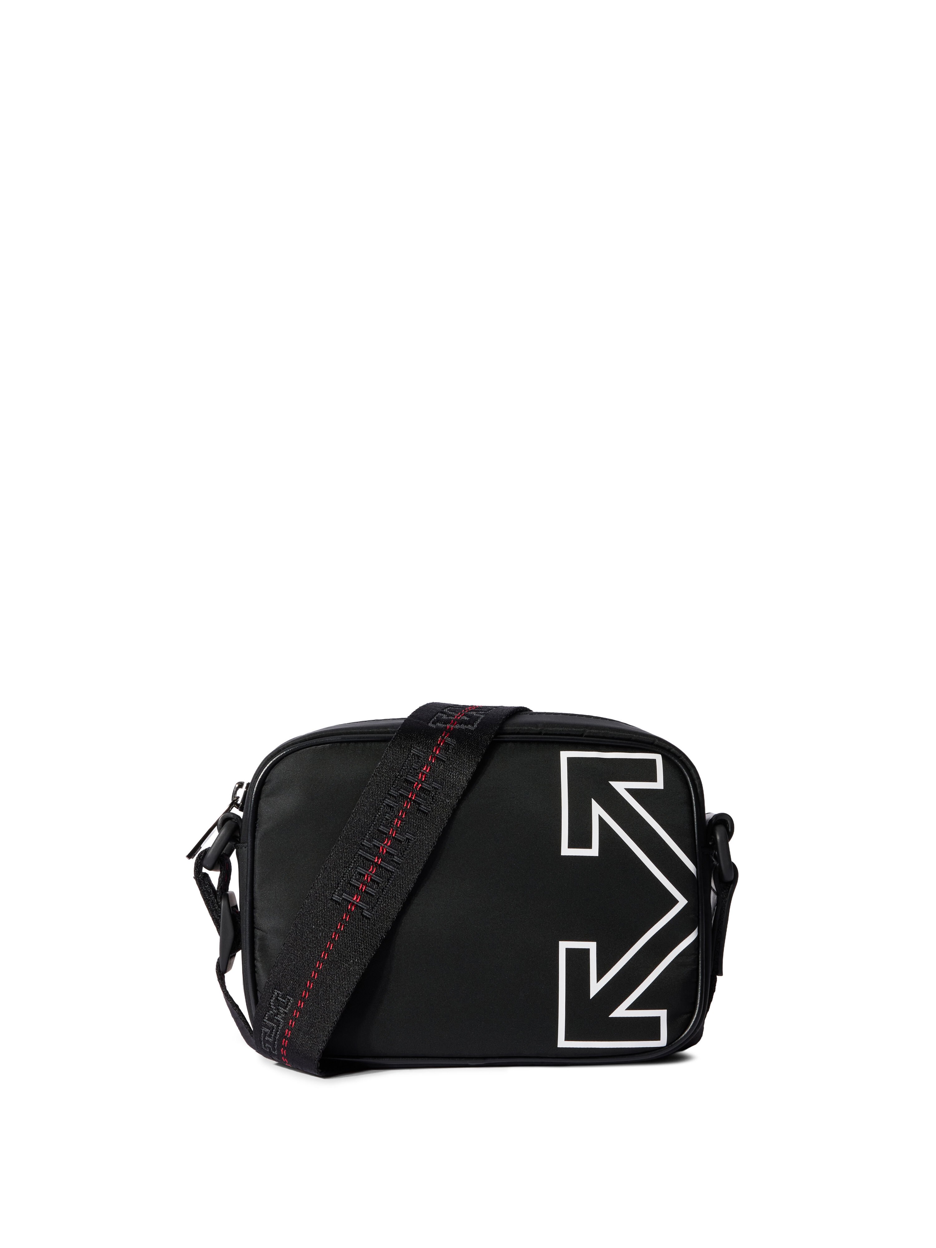 OFF WHITE Heritage Camera Bag BLACK - WHITE OMNQ099C99FAB001