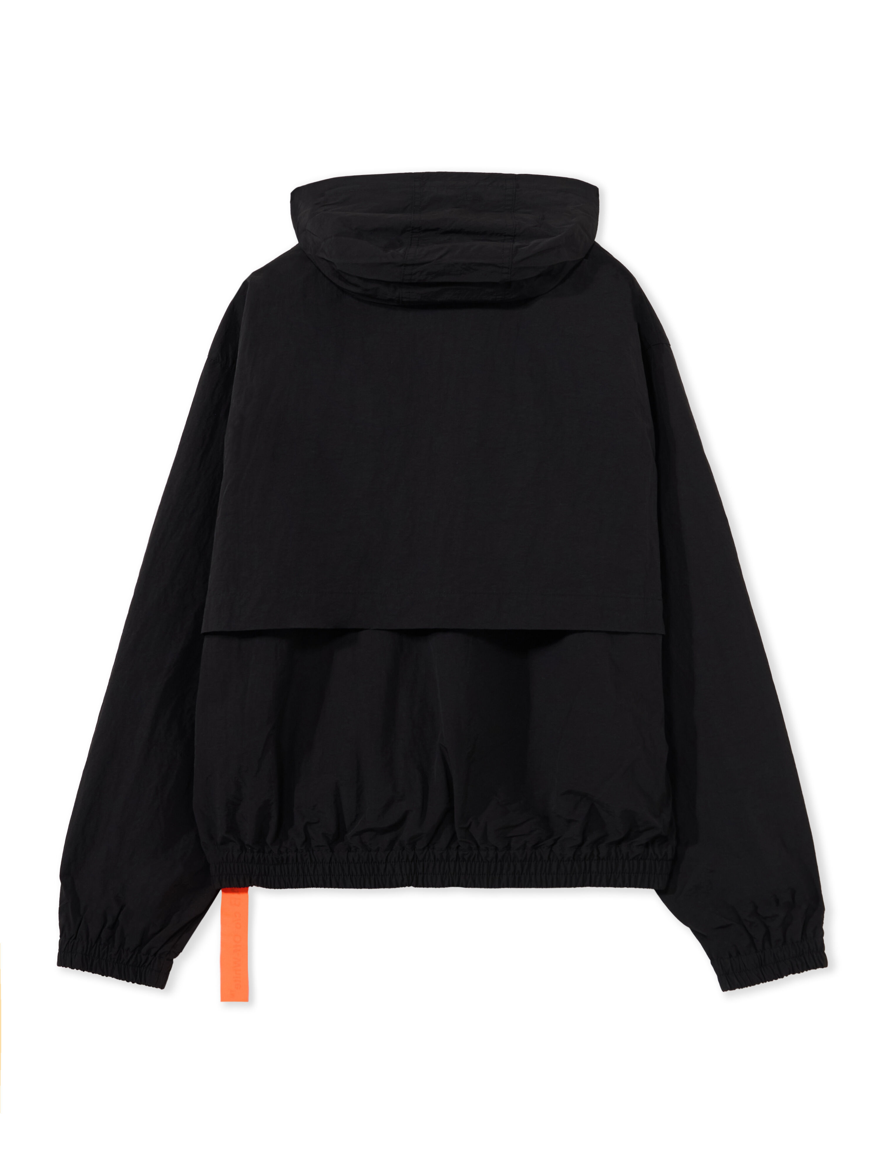 L/AB Reflective Diagonal Windbreaker Jacket LAB L/AB Reflective Diagonal Windbreaker Jacket BLACK 44LABF26O153