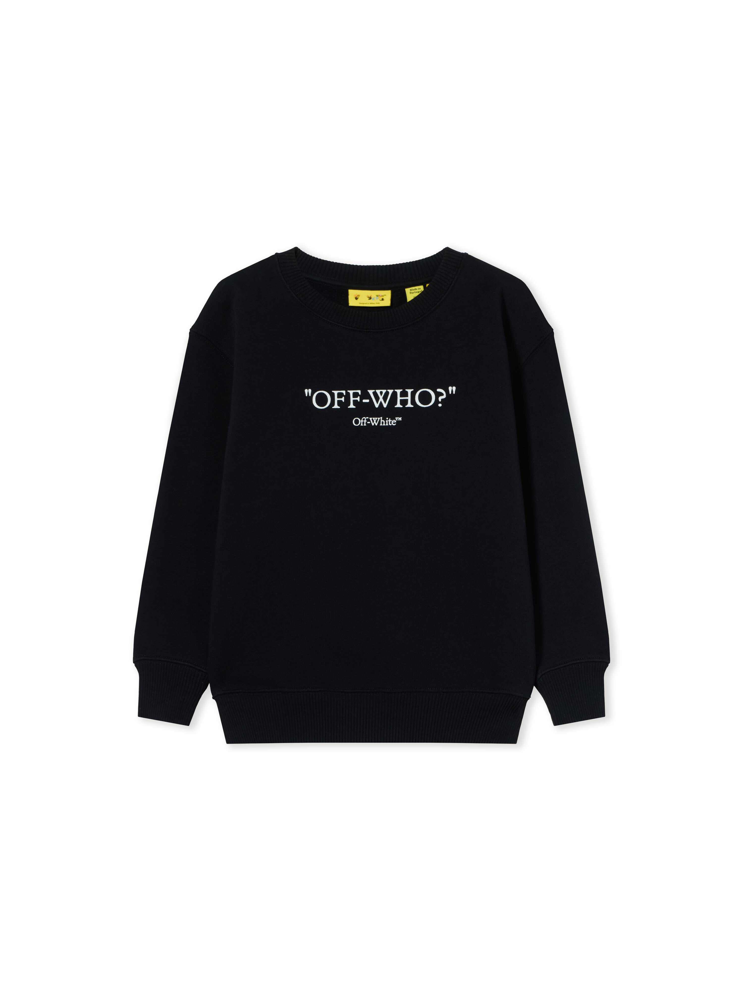 Multilogo Crewneck Sweatshirt OFF WHITE Multilogo Crewneck Sweatshirt BLACK 44BBA001F26F003