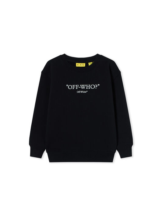Multilogo Crewneck Sweatshirt OFF WHITE Multilogo Crewneck Sweatshirt BLACK 44BBA001F26F003
