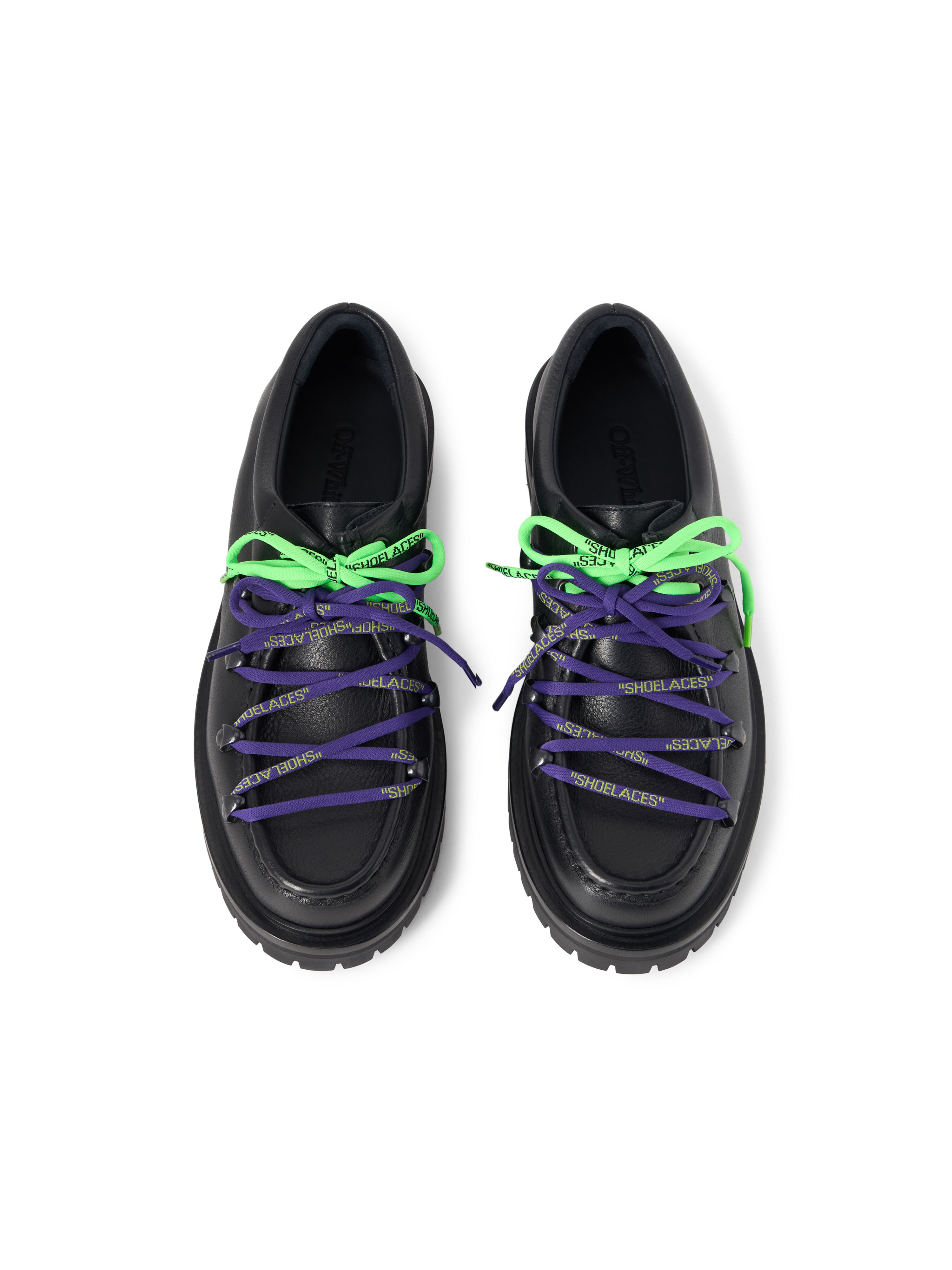 OFF WHITE Heritage Loafers BLACK - MULTICOLOR OWIR001F25LEA001