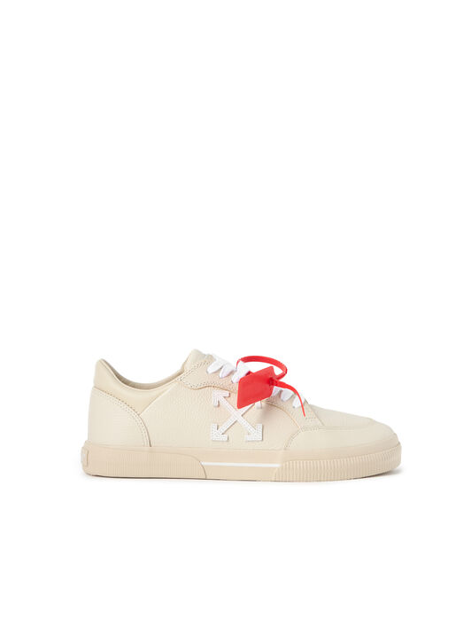 OFF WHITE Vulcanized Low Sneakers BEIGE - BEIGE OMIA293F25LEA001